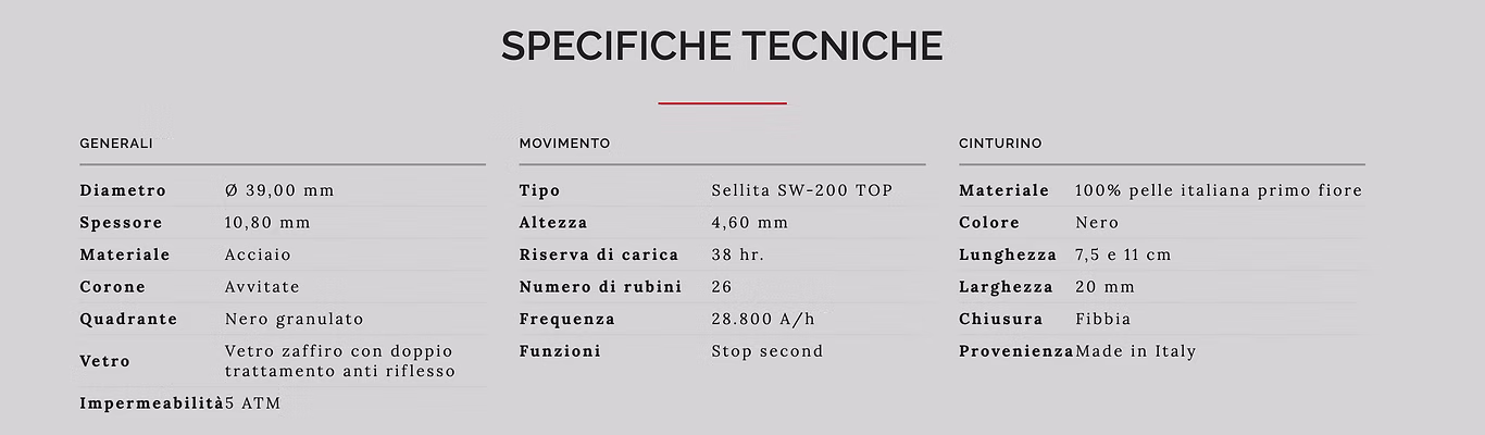 Orologio Calamai MC72 - Collezioni Istituzionali®